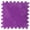 Dark Purple, variant on Wovilon 5Pcs 11.81Inch Square Puzzle Polyester Velvet Eco-Friendly Carpet In 14 Colors