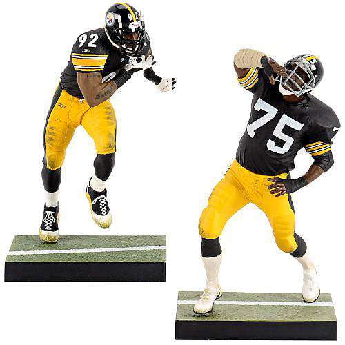 McFarlane Toys NFL Pittsburgh Steelers Sports Picks Football Mean