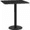 Black, variant on Flash Furniture 36'' Square Walnut Laminate Table Top with 24'' Round Bar Height Table Base