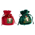 thumbnail image 1 of 2 Bolsas de Regalo de Navidad con Cordones para Fiestas de año Nuevo. perfecl Bolsas de cordón, 1 of 4