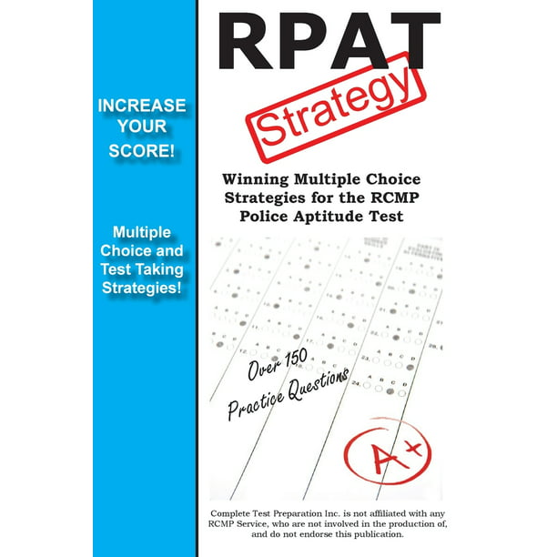 rpat-test-strategy-for-the-rcmp-police-aptitude-test-paperback-walmart-walmart