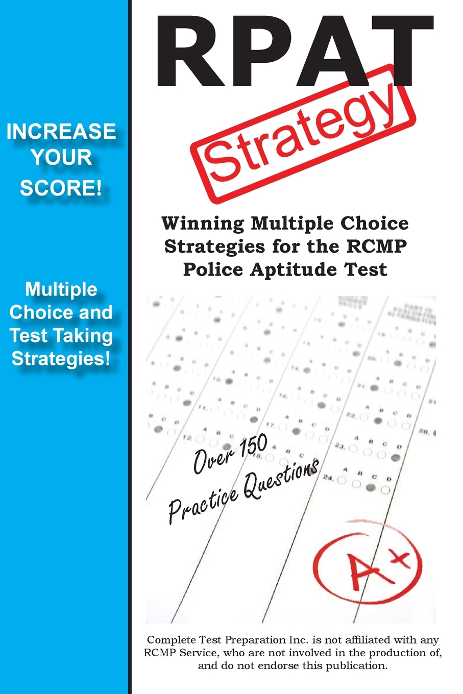 RPAT Test Strategy For The RCMP Police Aptitude Test Paperback Walmart Walmart