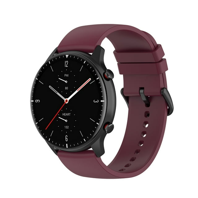 22mm Silicone Sports Watch Bands - Solid Color Sweat Proof Easy Replacement Fashionable Design for Comfort and Style
