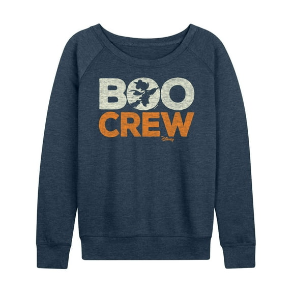 Mickey & Friends - Boo Crew - Women's Lightweight French Terry Long Sleeve Shirt