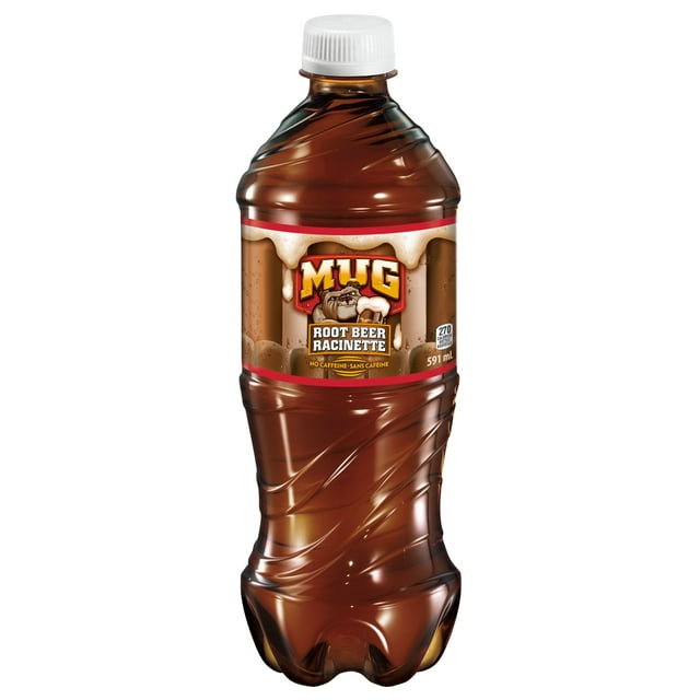 Mug Root Beer No Caffeine 591 mL, Bottle