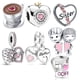 thumbnail image 2 of Encantos de Serie Love Charm Pandora Pareja Familiar Mamá Hermana Cuentas Enchapado Plata 925 Gao Jiahui unisex, 2 of 2