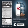 thumbnail image 2 of DYMATIZE PROTEÍNA ISO 100 3 LBS Brownie, 2 of 2