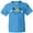 Pacific Blue, variant on Snowman Head, Snowman Face, Carrot Nose Youth T-Shirt