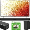 LG 55NANO90UPA 55 Inch HDR 4K UHD Smart NanoCell LED TV 2021 Bundle with LG SN5Y 2.1 Channel Hi-Res Audio Sound Bar with DTS Virtual:X and Taskrabbit Installation Service