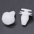 thumbnail image 4 of 20 Pcs Car White Rivet Door Trim Clips Fastener with 10 x Plastic Fastener Clip 8mm for, 4 of 7
