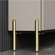 thumbnail image 5 of Patas para muebles de 8 pulgadas, patas doradas para mesa de centro, patas para muebles para sofá, juego de 4 patas de repuesto para muebles de estilo montado lateralmente, 5 of 5