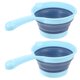 thumbnail image 1 of BRIGHTFUFU Cucharas de agua portátiles colgantes con mango plegable para cocina, pala pequeña colgante, 2 uds., 1 of 8