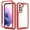 Red, variant on Allytechgroup Clear Case for Samsung Galaxy A15, Hybrid Rugged TPU PC Back Cover Minimalist Anti-Scratch Anti-Yellow Shockproof Protective Phone Case Cover for Samsung Galaxy A15, Purple