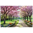 thumbnail image 4 of LUUFILx Cherry Blossom Themed Background Banner Spring Party Decorations Backdrop for Garden Parties Outdoor Celebrations Photo Shoots, 4 of 6