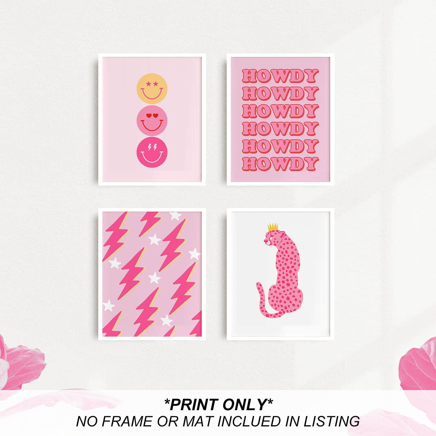  Haus and Hues Skull Art Print - Pink Posters For Teen Girls Room  Baddie Aesthetic Room Decor Wall Art Pink Posters For Room Aesthetic  Posters For Bedroom Pink Modern Art Girly