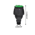 thumbnail image 6 of 360 Degree Adjustable Garden Sprinkler Head with 4-Point Ground Insert ABS Plastic Automatic Rotating Medium Distance Spray for Outdoor Lawn Yard Large Area Water Saving Irrigation System, 6 of 9
