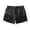 #484-Black, variant on Handshe Men's Sport Shorts, Solid Color with Stretch Elastic Waist, Quick-Dry for Beach, Workout and Casual Wear