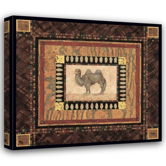 Pamela Gladding 30x28 Gallery Wrapped Canvas Wall Art Titled - Camel