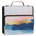 thumbnail image 5 of FORMRS Zipper Binder with Shoulder Strap 2-inch Ring 500 Sheet Capacity File Bag, Abstract Painting, 5 of 5