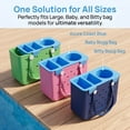 thumbnail image 3 of 1 Pcs Bogg Bag Organizer Insert Topper Tray Accessory Cup Holder & Divider Organizer For Bogg Bags,Blue, 3 of 6