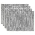 thumbnail image 1 of Fabstyles Shadows Cotton Placemats Set of 4 Machine Washable Thick Rustic Cloth Table Mats Perfect for The Kitchen, Dining, Coffee, Patio, Outdoor Tables, 1 of 3