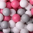 thumbnail image 2 of MeowBaby Grande Piscine à Balles Ronde 35 x 11.5 Pouces avec 200 Balles de 2.75 Pouces, 2 of 8
