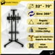 thumbnail image 2 of Soporte Para TV Emetres Móvil Con Ruedas para Pantallas de 32 a 70 pulgadas, 2 of 7