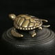 thumbnail image 4 of Desktop Tortuga Figurina de latón Decoración de tortugas Estatuas de tortugas Ornamento de escritorio, 4 of 6