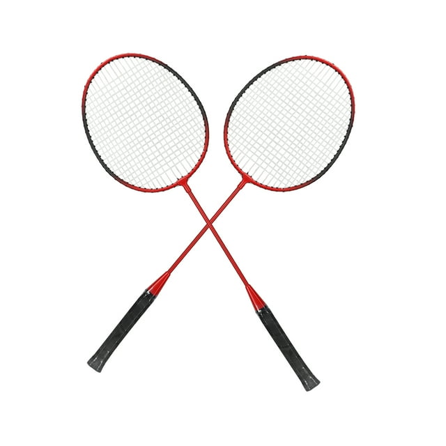 Badminton Racket, Offensive Iron Alloy Lightweight Comfortable Grip Sports Badminton Racquet