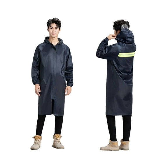 TELOLY Poncho,Heavy-Duty Ponchos Adult,Waterproof Womens Rain Jacket with Adjustable Hood,Streamlined Mens Rain Jacket for Outdoor Adventures