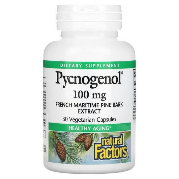 Natural Factors - Pycnogenol 100 mg, 30 vcaps