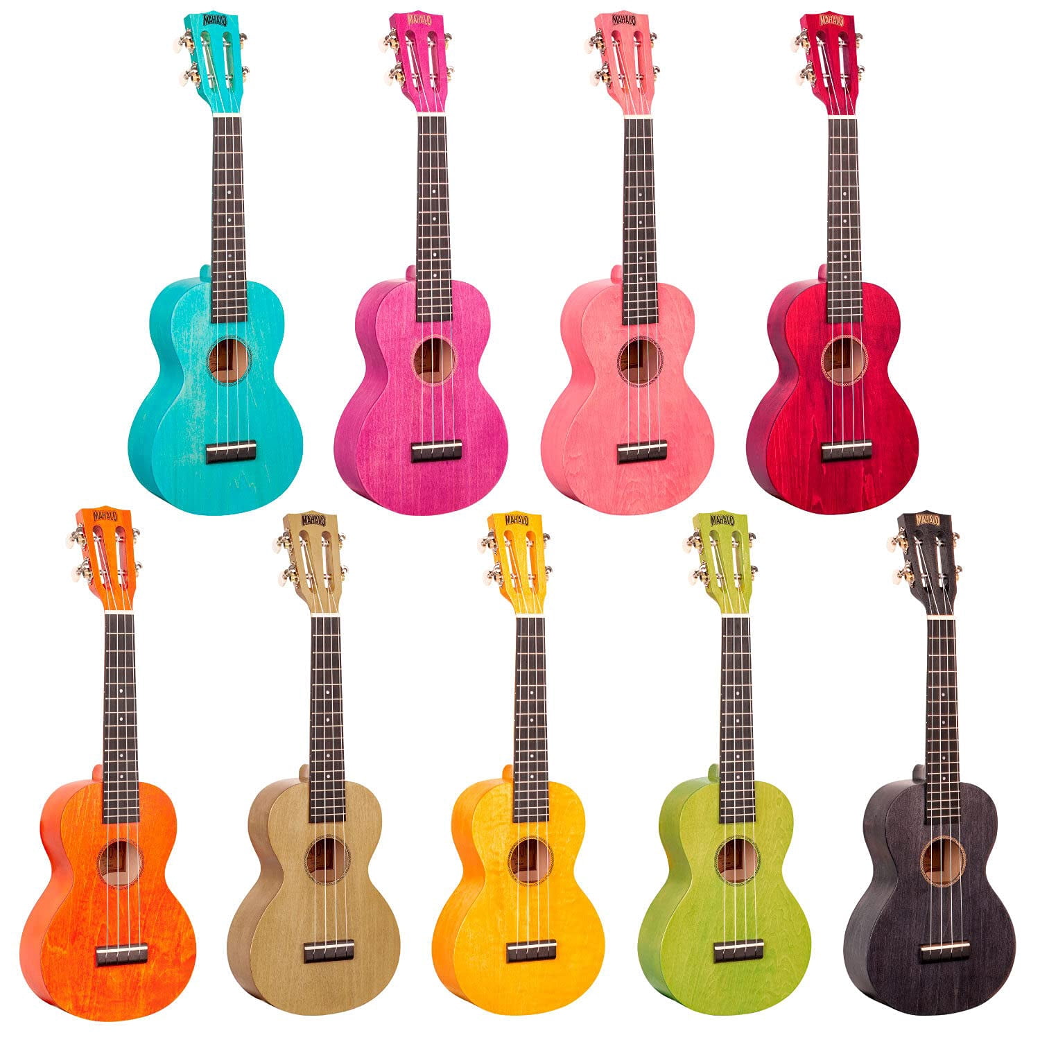 Mahalo ML2CP Island Series Concert Ukulele. Coral Pink