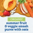 thumbnail image 3 of Gerber Organic Plant-tastic Toddler Food, Summer Fruit & Veggie Smash, 3.5 oz Pouch, 3 of 15