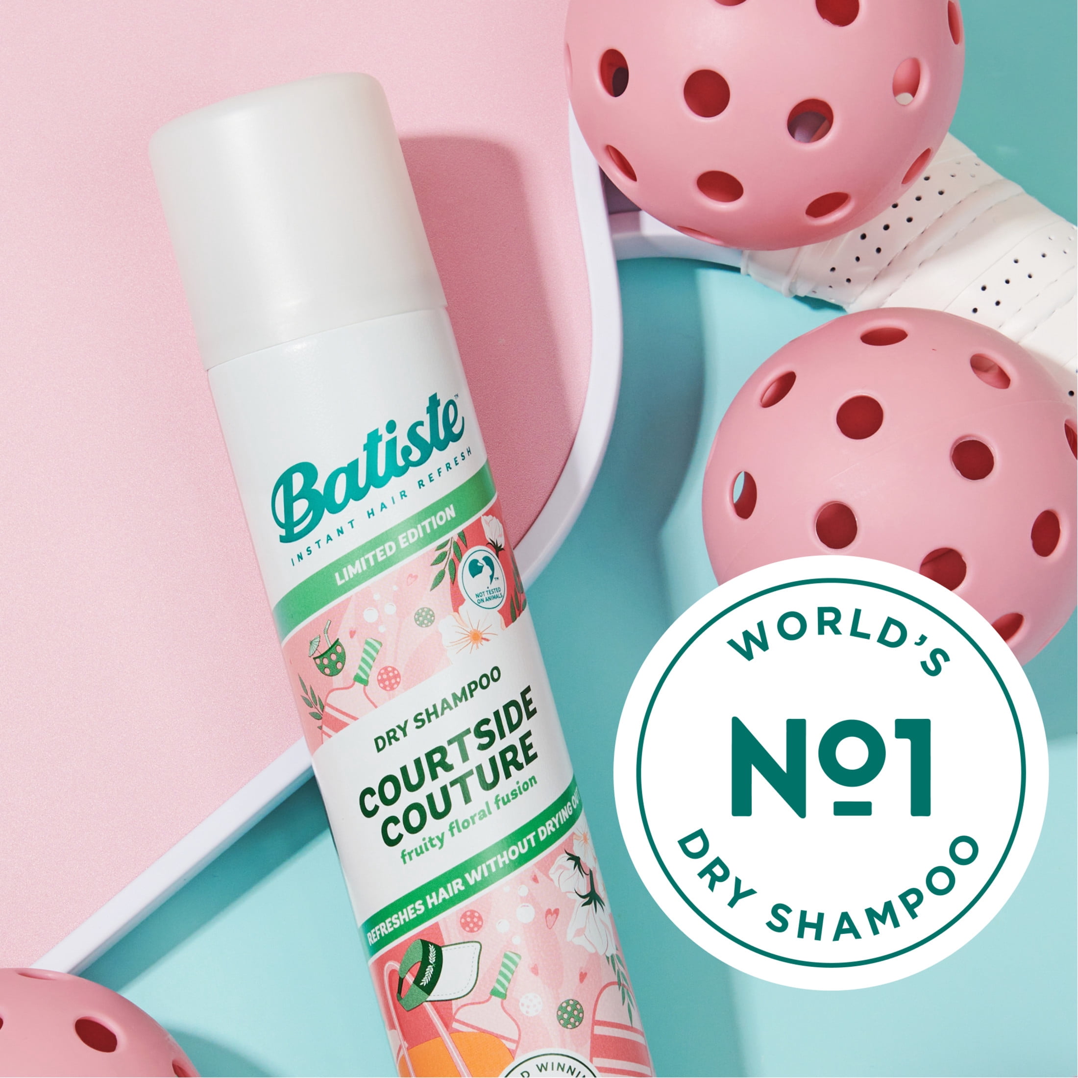 Batiste™ Courtside Couture Limited Edition Dry Shampoo, Absorbs Oil & Grease