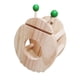 thumbnail image 4 of Alimentador De Heno De Conejo De Madera, Soporte Para Pesebre, Accesorios, Jaula Colgante Para Chinchilla Sunnimix Comedero de heno para conejos, 4 of 6