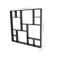 thumbnail image 2 of WRITWAA Reusable Black Hollowed Concrete Mold for Garden Pathway Step Stone Making, 2 of 8