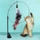 thumbnail image 5 of 3x Divertidos Juguetes Para Gatos, Juguete De Plumas Para Mascotas, Varita Teaser Para Entrenamiento De Gatitos, 5 of 7