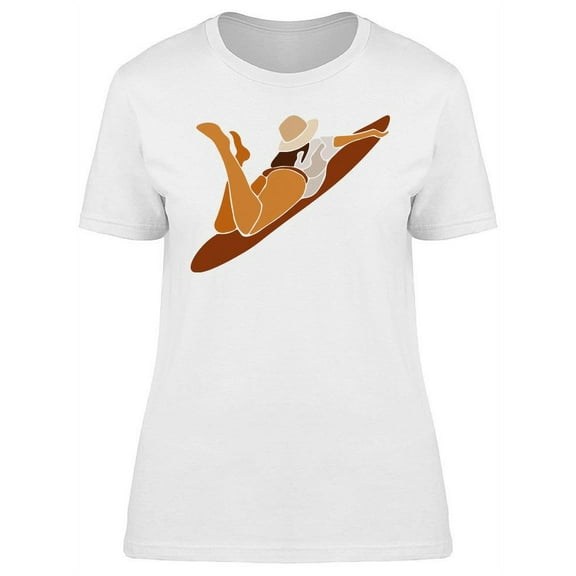 Surfing On Vacation T-Shirt Women -Image by Shutterstock, Female Small