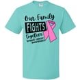 thumbnail image 3 of Inktastic Our Family Fights Together Breast Cancer Awareness T-Shirt, 3 of 5