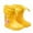 Yellow, variant on Gyujnb Kids Rain Boots Lightweight Short Ankle Boots for Boys Girls Toddler Outdoor Play Daily Wear,Boys Shoes,Girls Shoes,Size:8-9 Years