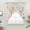 Multicolor, variant on Turquoise Easter Swag Valances for Windows, Kitchen Window Curtains Over Sink, Spring Easter Bunny Eggs Floral Wooden Window Treatment Curtains for Living Room/Bedroom Curtains 2 Panel Sets 36"x45"