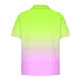 thumbnail image 2 of FAHXNVB Girls Gradient Color School Uniform T Shirts Short Sleeve Collared Golf Tees Tops Outdoor Casual Sports Shirts 5-15 Years, 2 of 6
