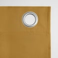 thumbnail image 5 of Sun Zero Nolan Energy Efficient Blackout Grommet Single Curtain Panel, 54" X 95", Gold, 5 of 10