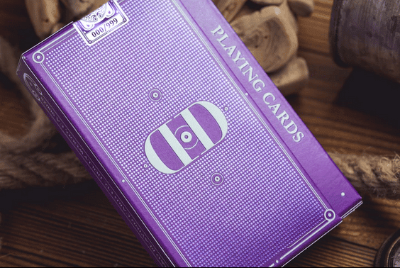 Smoke & Mirrors v9 Deluxe Edition (Purple) Playing Cards by Dan & Dave