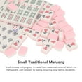 thumbnail image 3 of Small Mahjong Toy, Small Traditional Mahjong Chinese  For Home ,Blue,Green,Ivory, 3 of 8