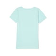 thumbnail image 3 of Athletic Works Girls' Graphic T-Shirt with Short Sleeves, Sizes 4-18 & Plus, 3 of 3