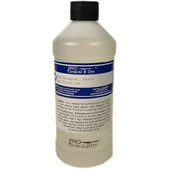 PRO Retayne 16oz | Ensure That Your Fabric Dyes Stay Vibrant | Stop Dye from Bleeding | Made in The USA | 16 Oz Bottle