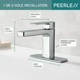 thumbnail image 6 of Peerless P1519lf-Lpu Xander 1 GPM Single Hole Bathroom Faucet - Chrome, 6 of 7