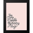 thumbnail image 2 of Batista, Dee 12x14 Black Modern Framed Museum Art Print Titled - You Are, 2 of 5