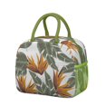 thumbnail image 1 of Exotic Tropical Plant Lunch Bag – Leafy Botanical Pattern, Insulated Cooler Tote for Outdoor and Office Use, 1 of 6
